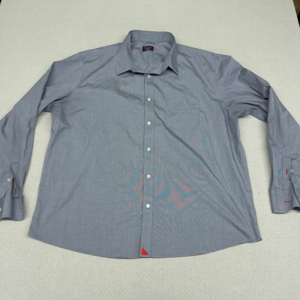 Untuckit Shirt Mens XXXL Cotton Wrinkle Free Button Down Business Casual Office